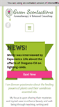 Mobile Screenshot of greenscentsations.com